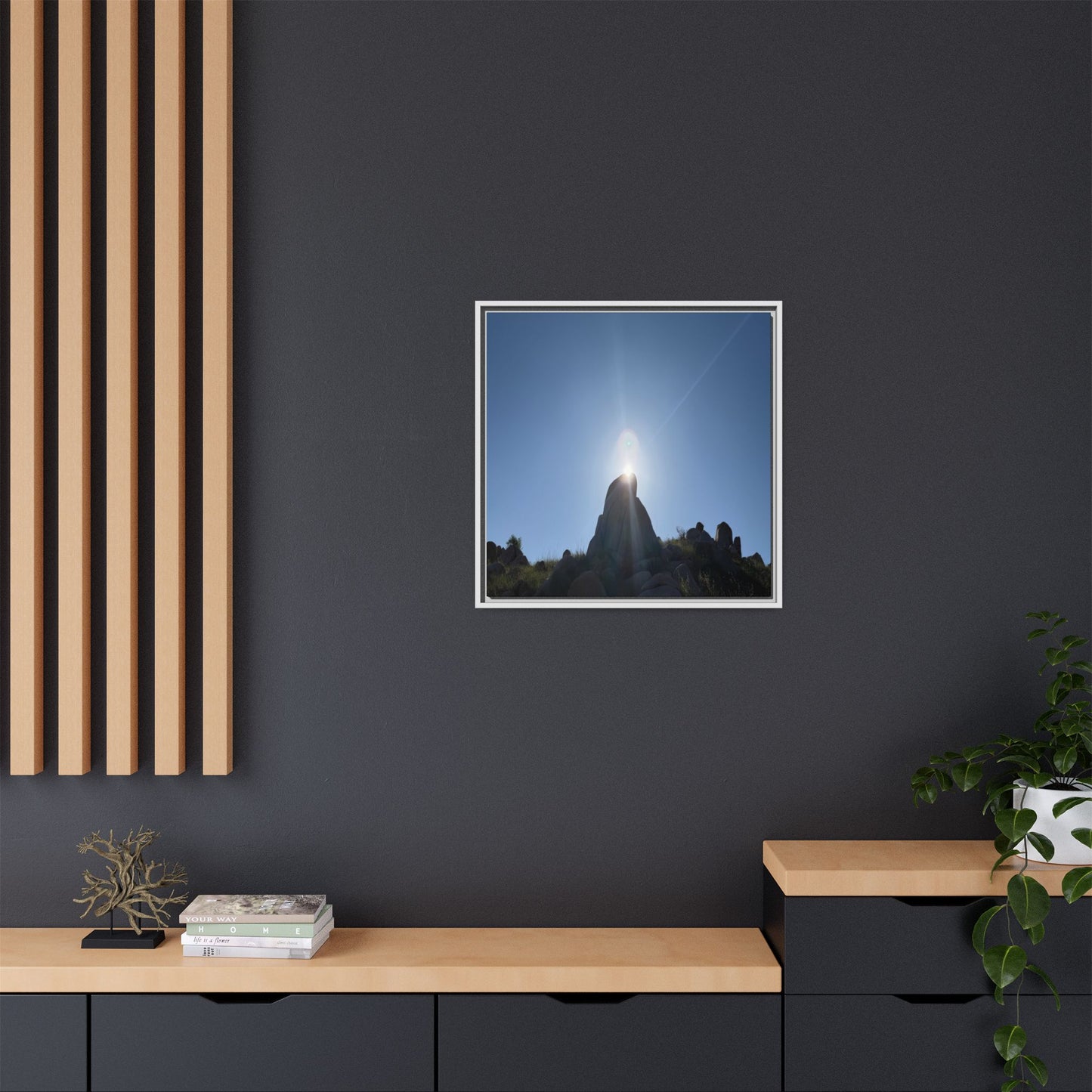 Sunburst - Unique Stretched Canvas Wall Art