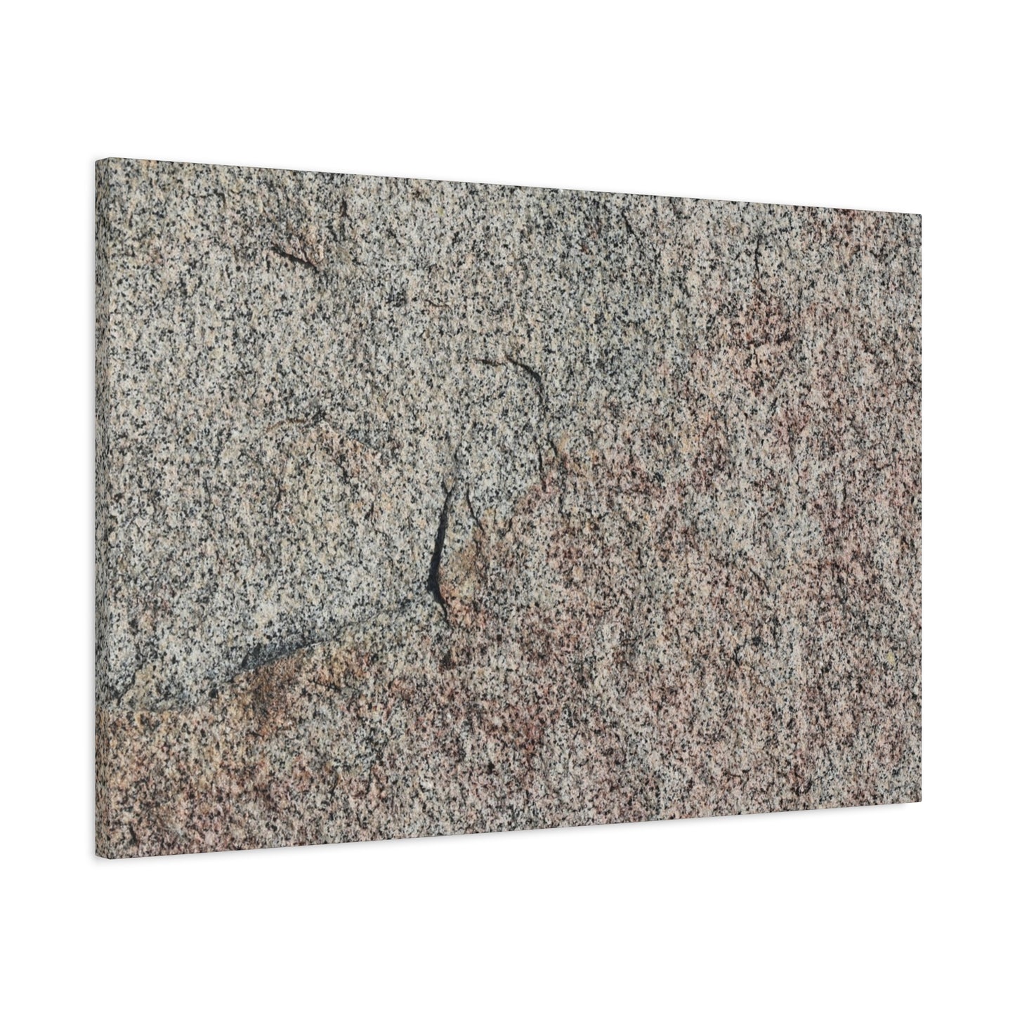 Tectonic Murmur - Unique Frameless Canvas Wall Art