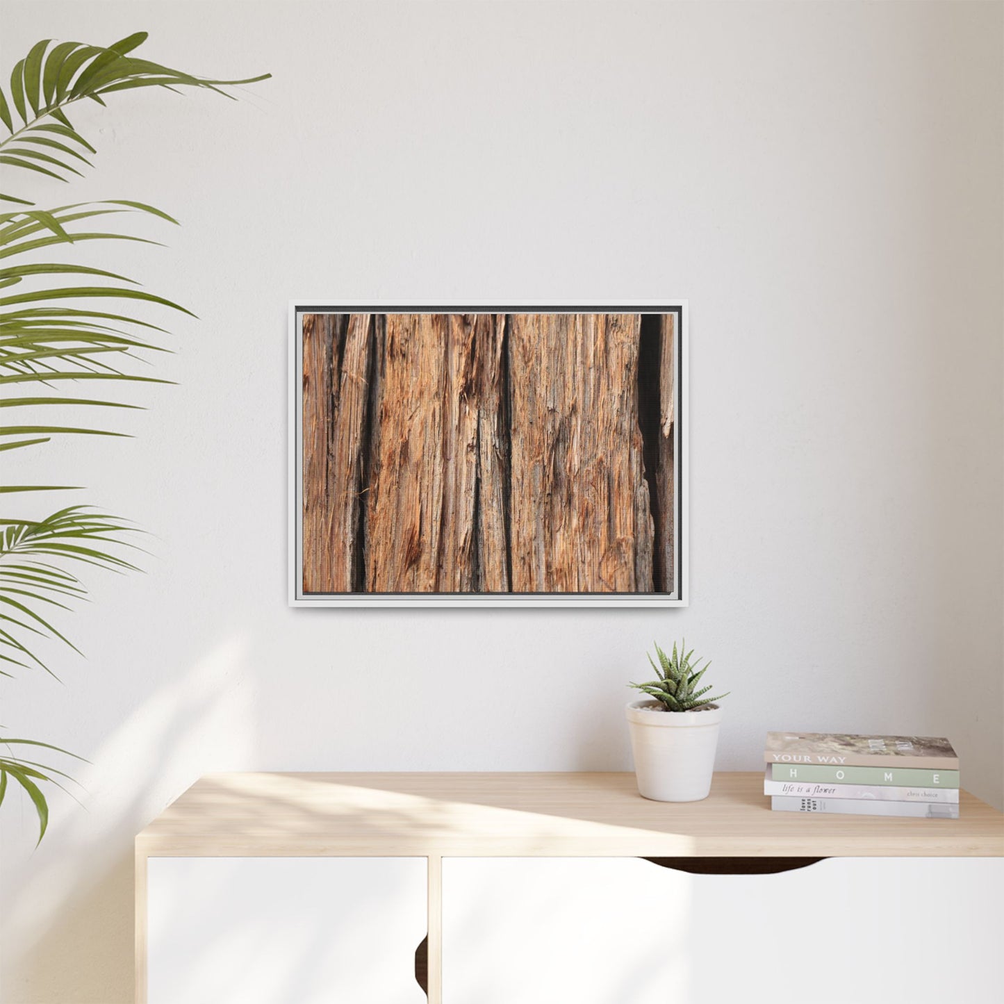 Timber Echoes - Unique Stretched Canvas Wall Art