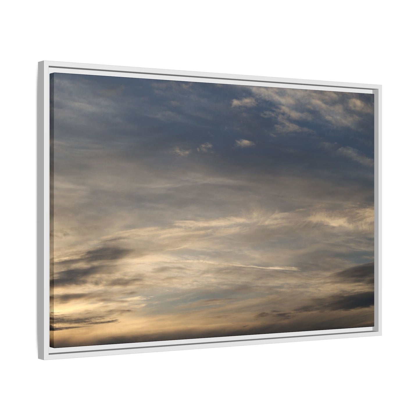 Clouded Thoughts - Unique Stretched Canvas Wall Art