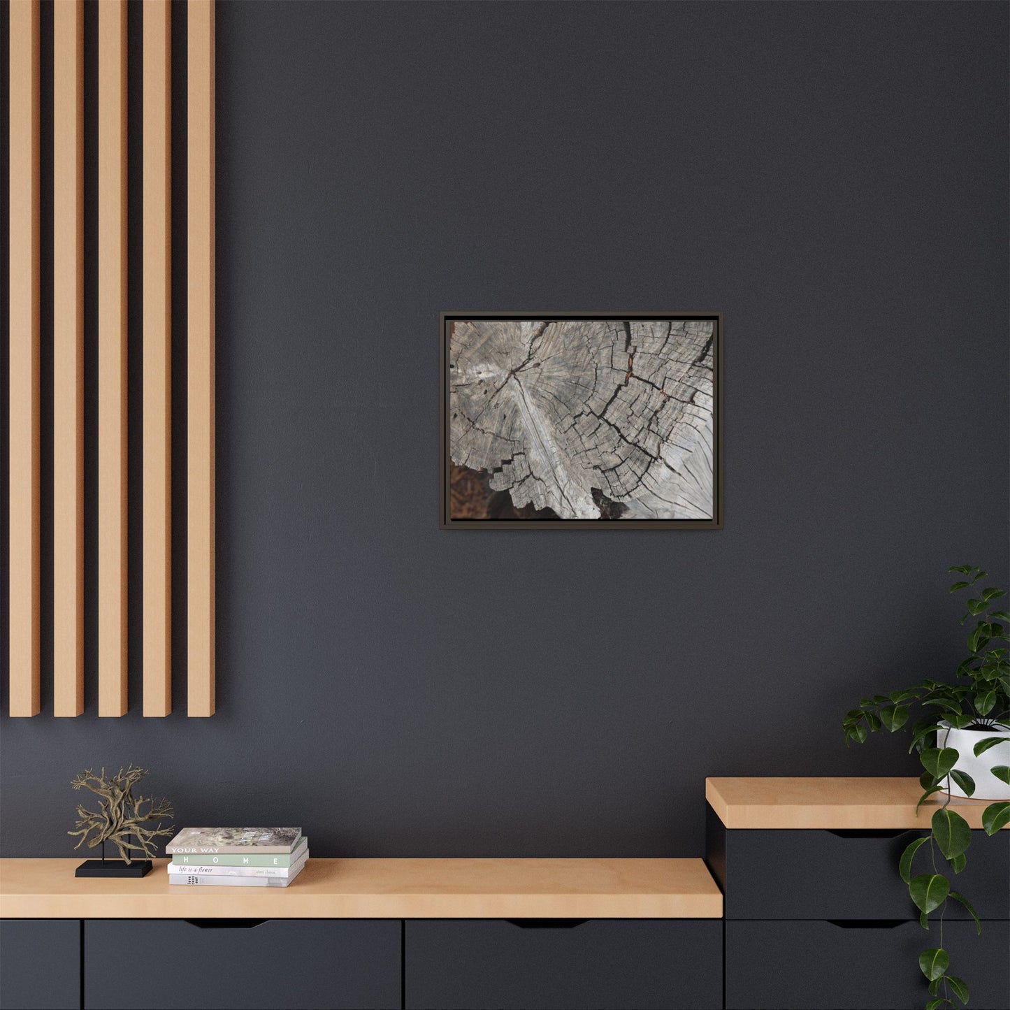 Time's Signature - Unique Stretched Canvas Wall Art