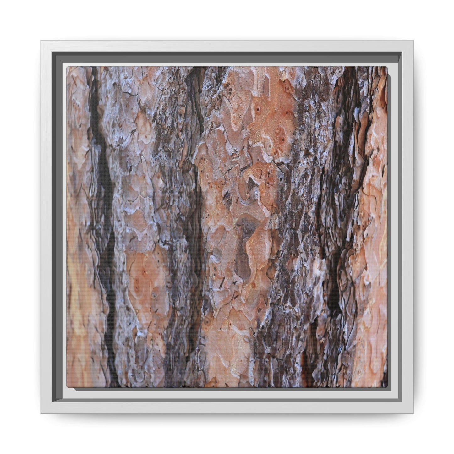 Earthy Embrace - Unique Stretched Canvas Wall Art