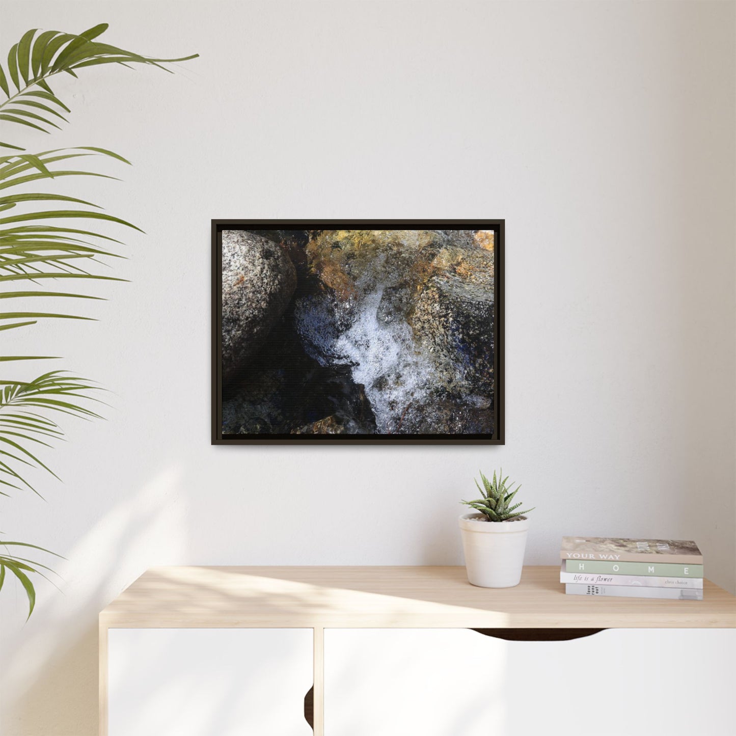 Nature's Turbulence - Unique Stretched Canvas Wall Art