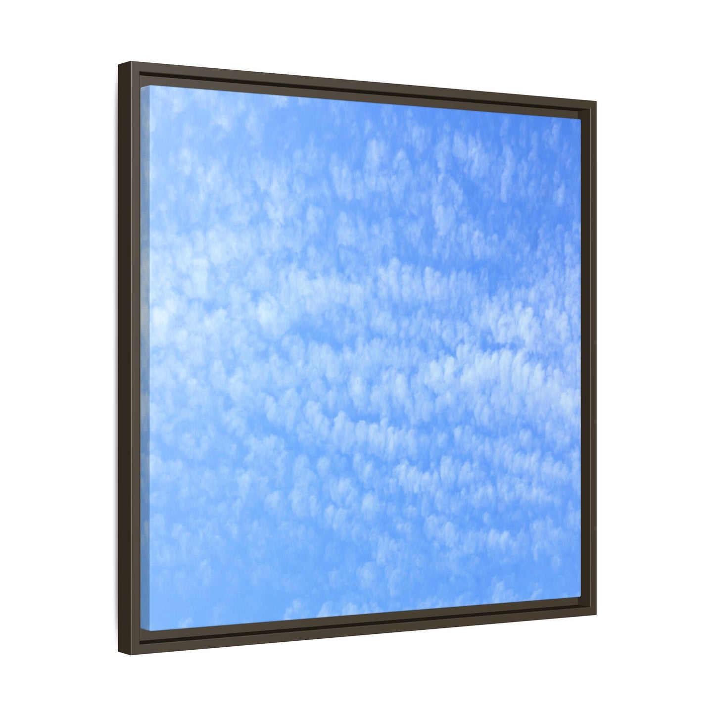 Wispy Blue Dreams - Unique Stretched Canvas Wall Art
