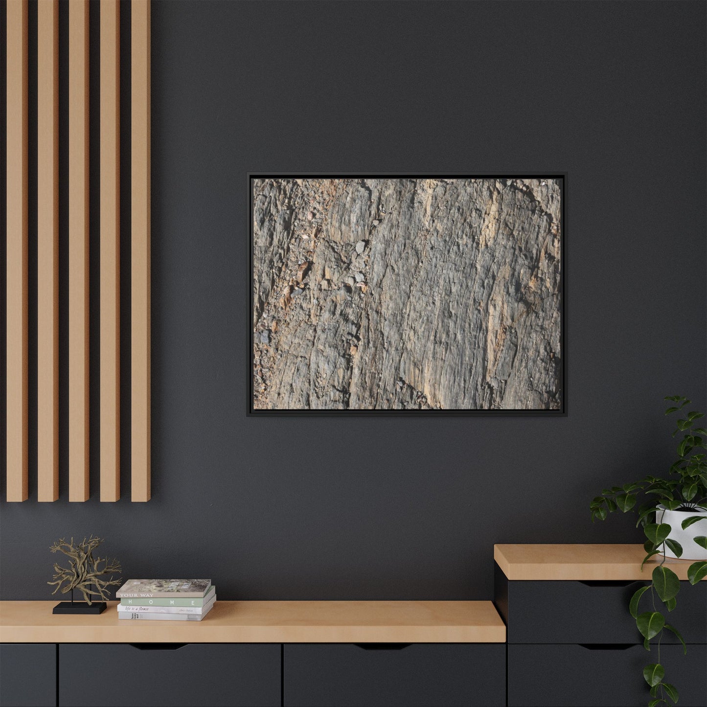 Textured Earth - Unique Stretched Canvas Wall Art