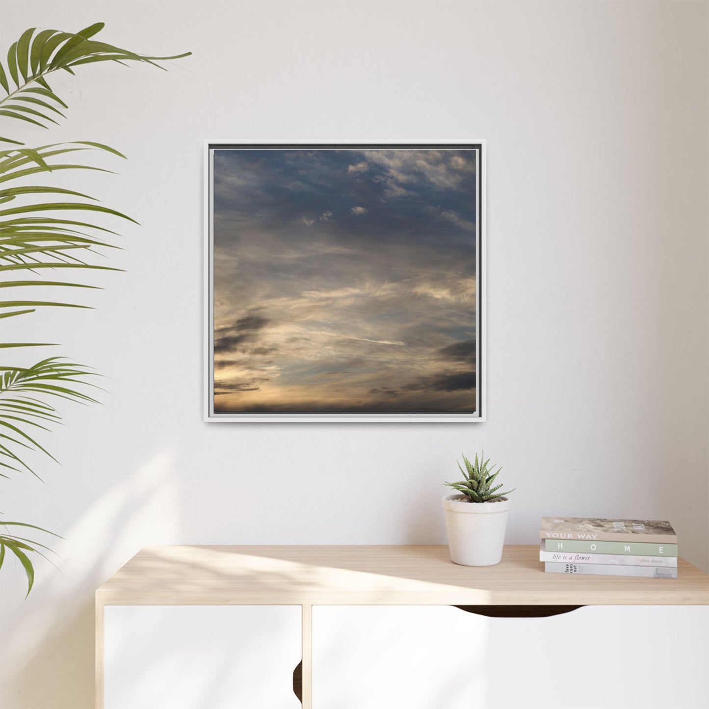 Clouded Thoughts - Unique Stretched Canvas Wall Art