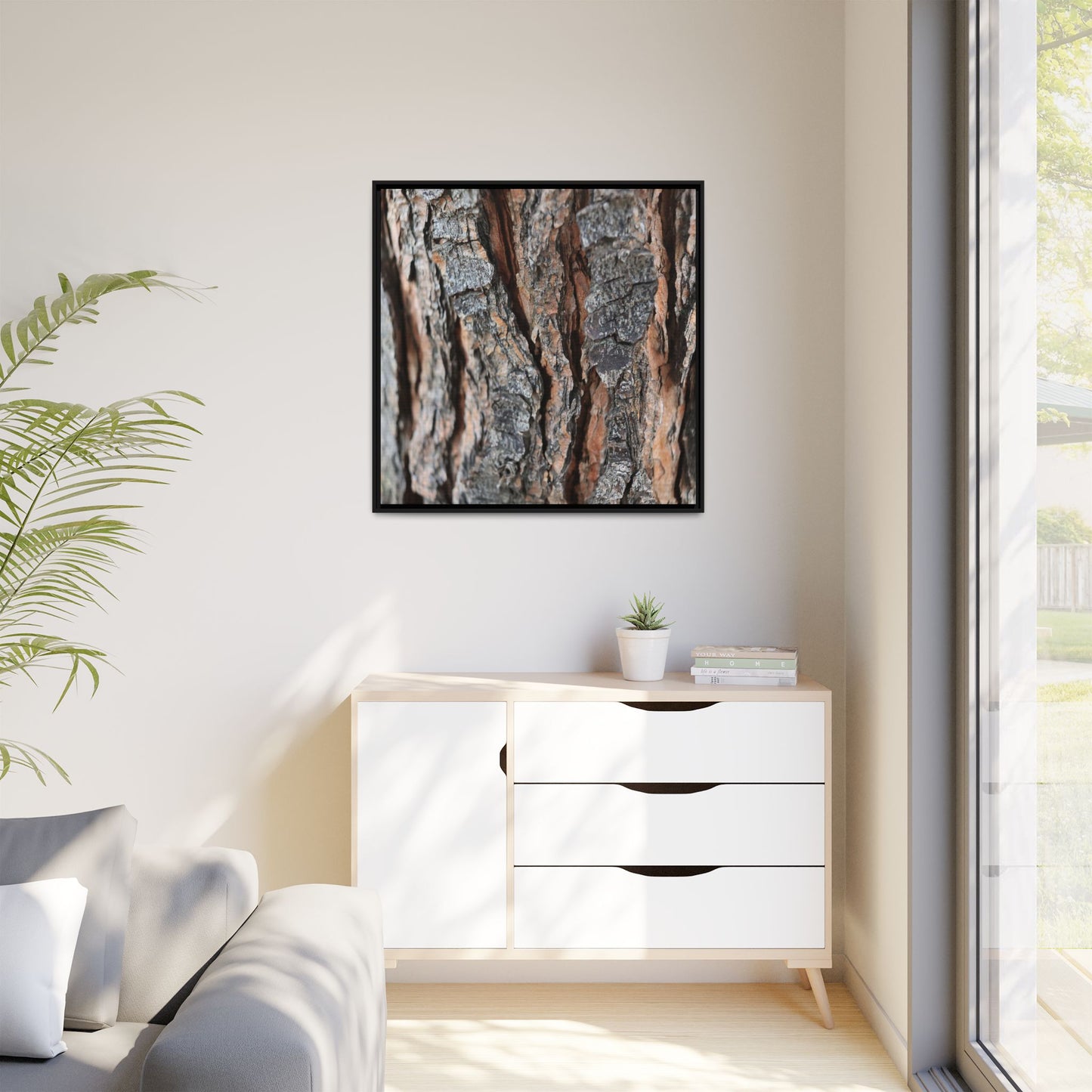 Fractured Nature - Unique Stretched Canvas Wall Art