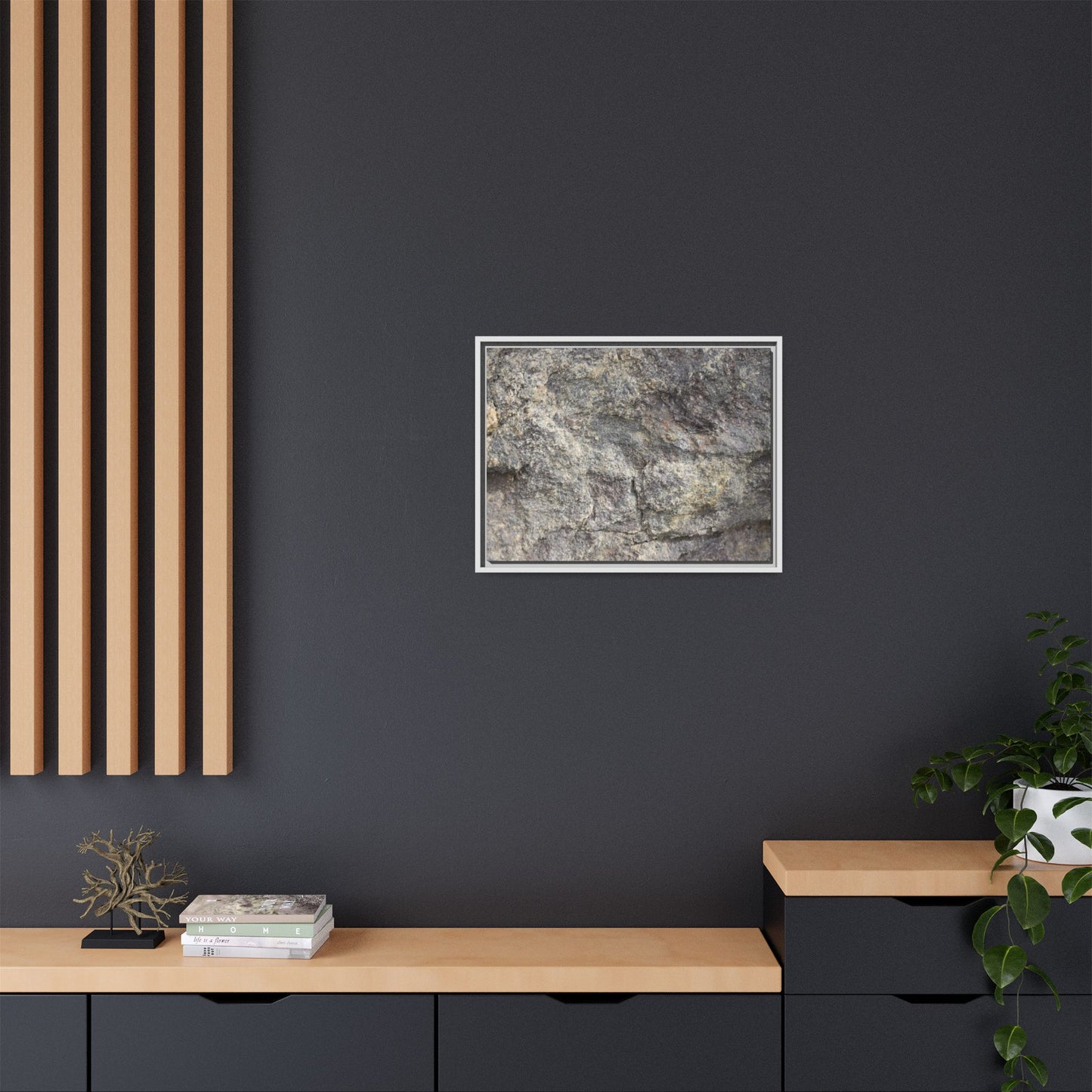 Earthen Textures - Unique Stretched Canvas Wall Art