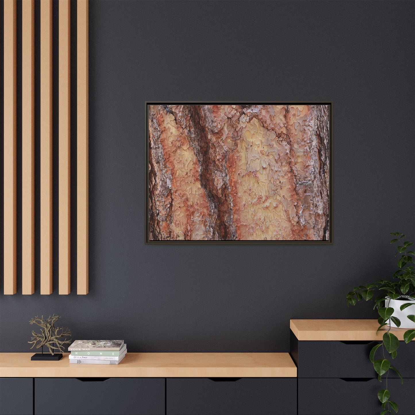 Rustic Rhythms - Unique Stretched Canvas Wall Art
