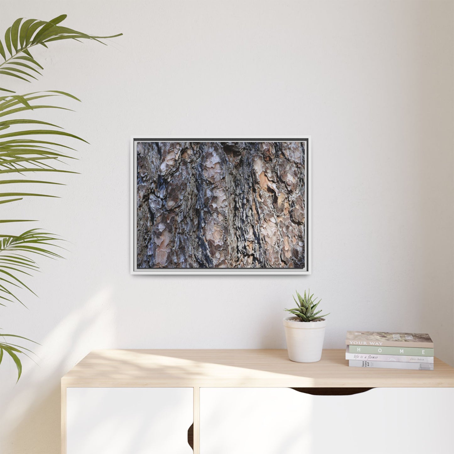 Weathered Patterns - Unique Stretched Canvas Wall Art