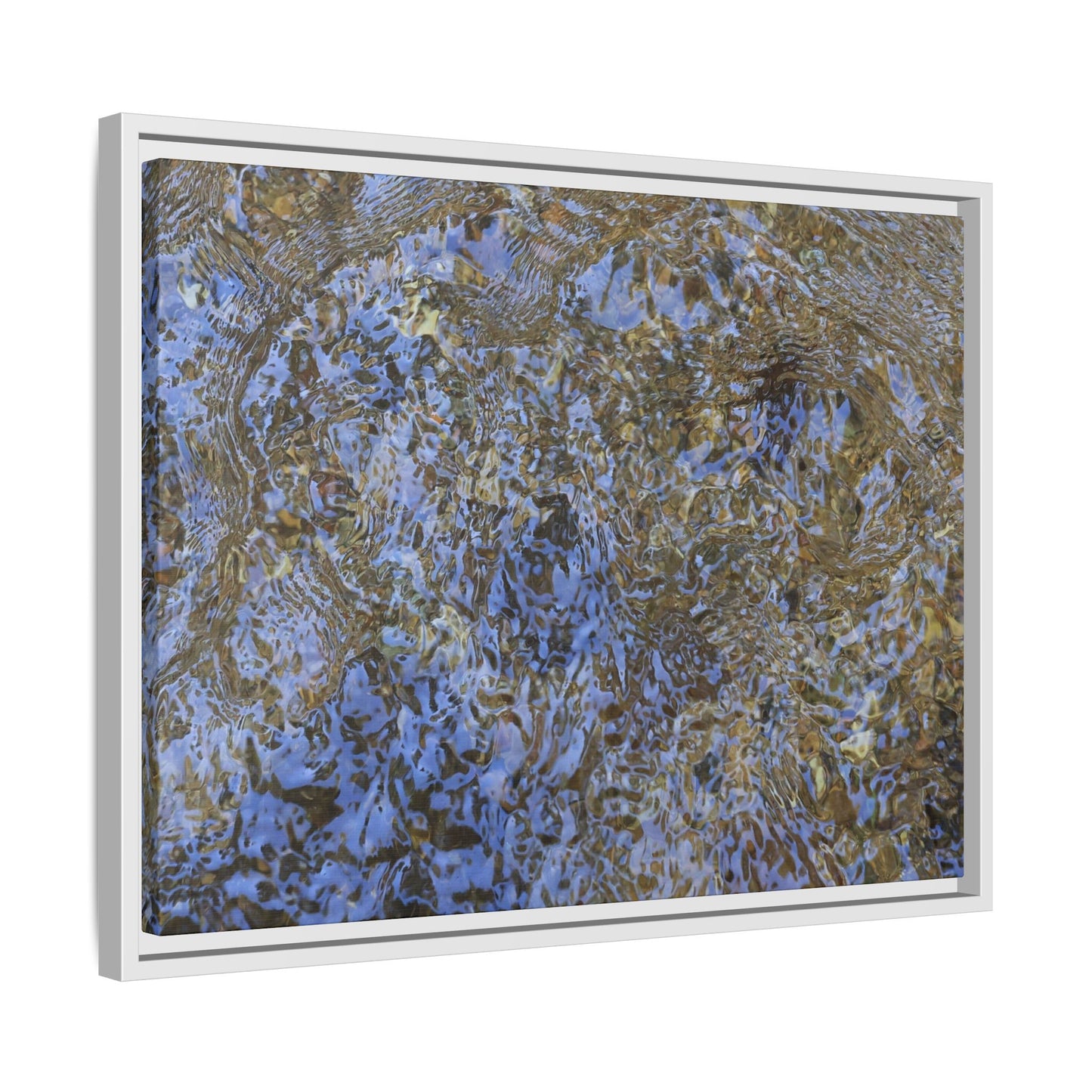 Aquatic Reflections - Unique Stretched Canvas Wall Art