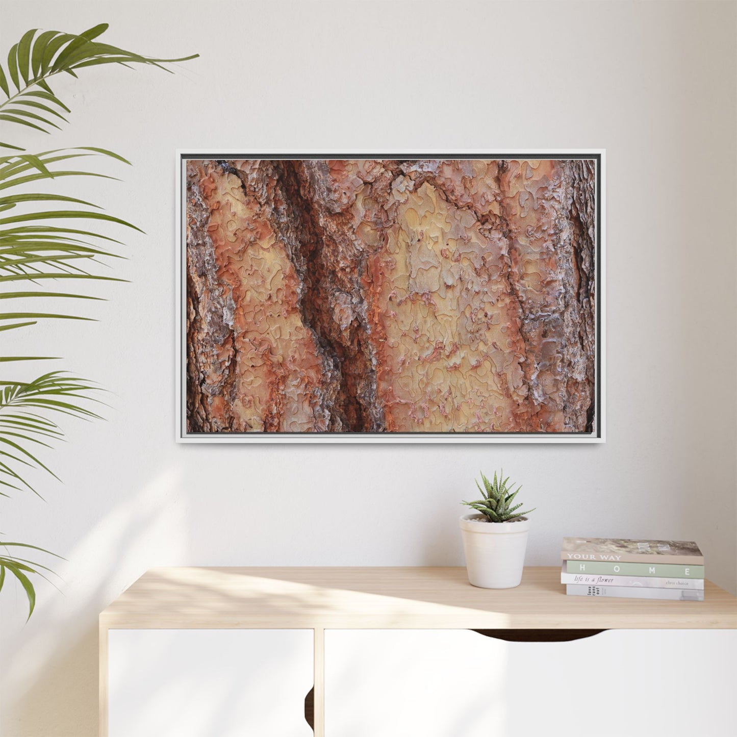 Rustic Rhythms - Unique Stretched Canvas Wall Art