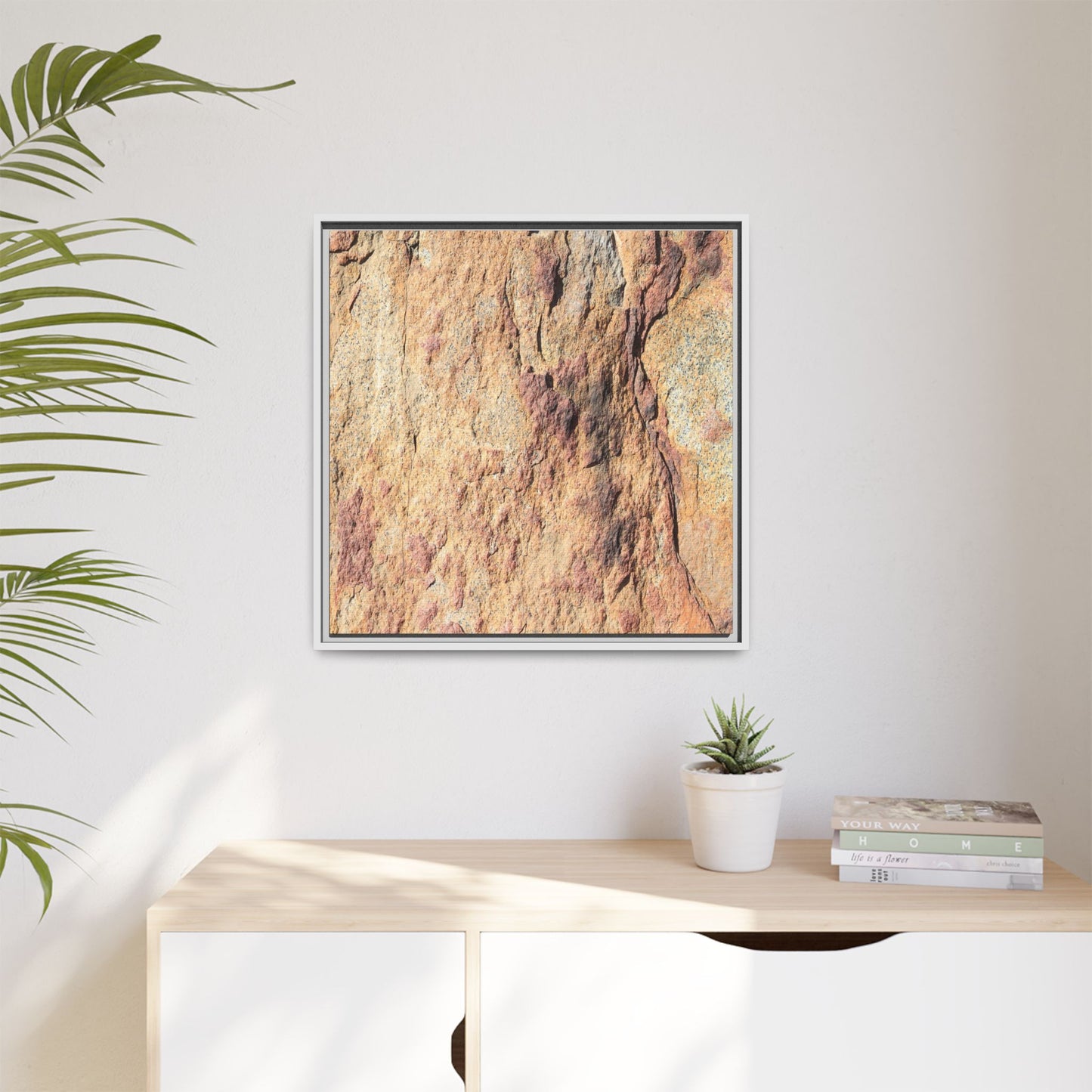 Fractal Stone - Unique Stretched Canvas Wall Art