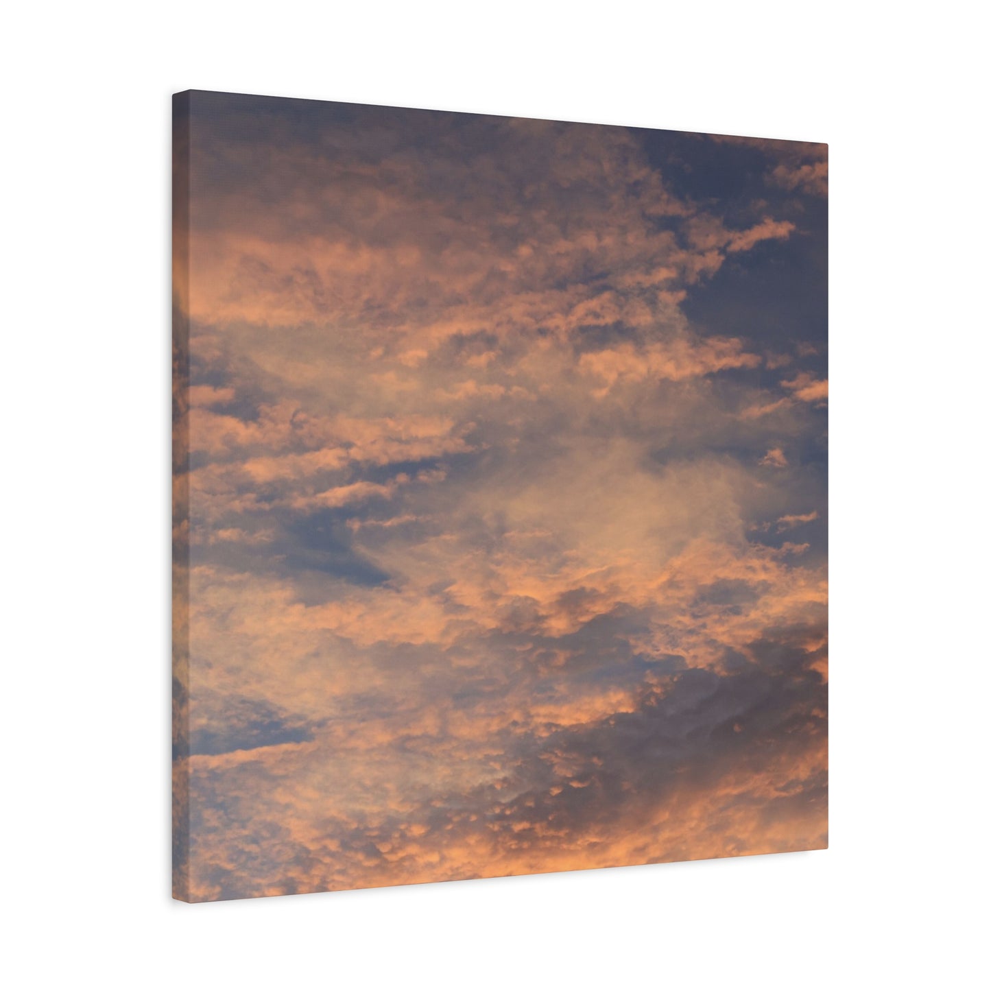 Sunset's Whispers - Unique Frameless Canvas Wall Art
