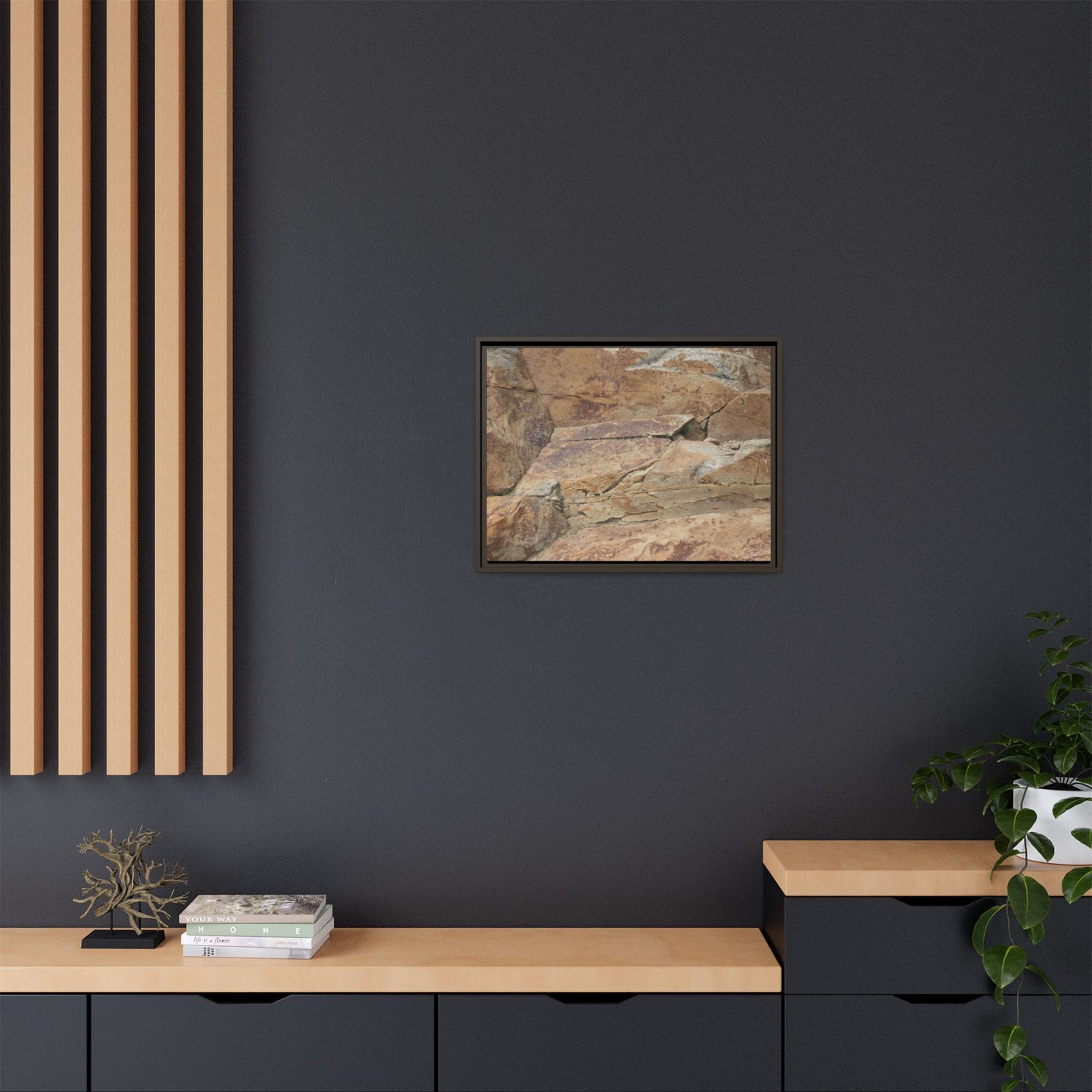 Ancient Foundations - Unique Stretched Canvas Wall Art