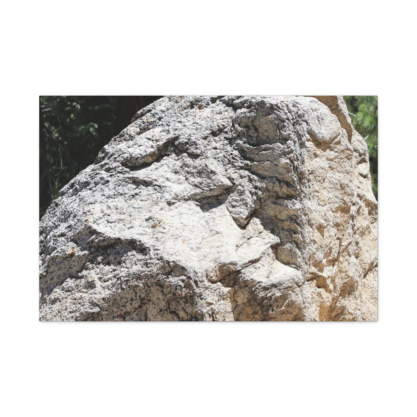 Stone of Solitude - Unique Frameless Canvas Wall Art