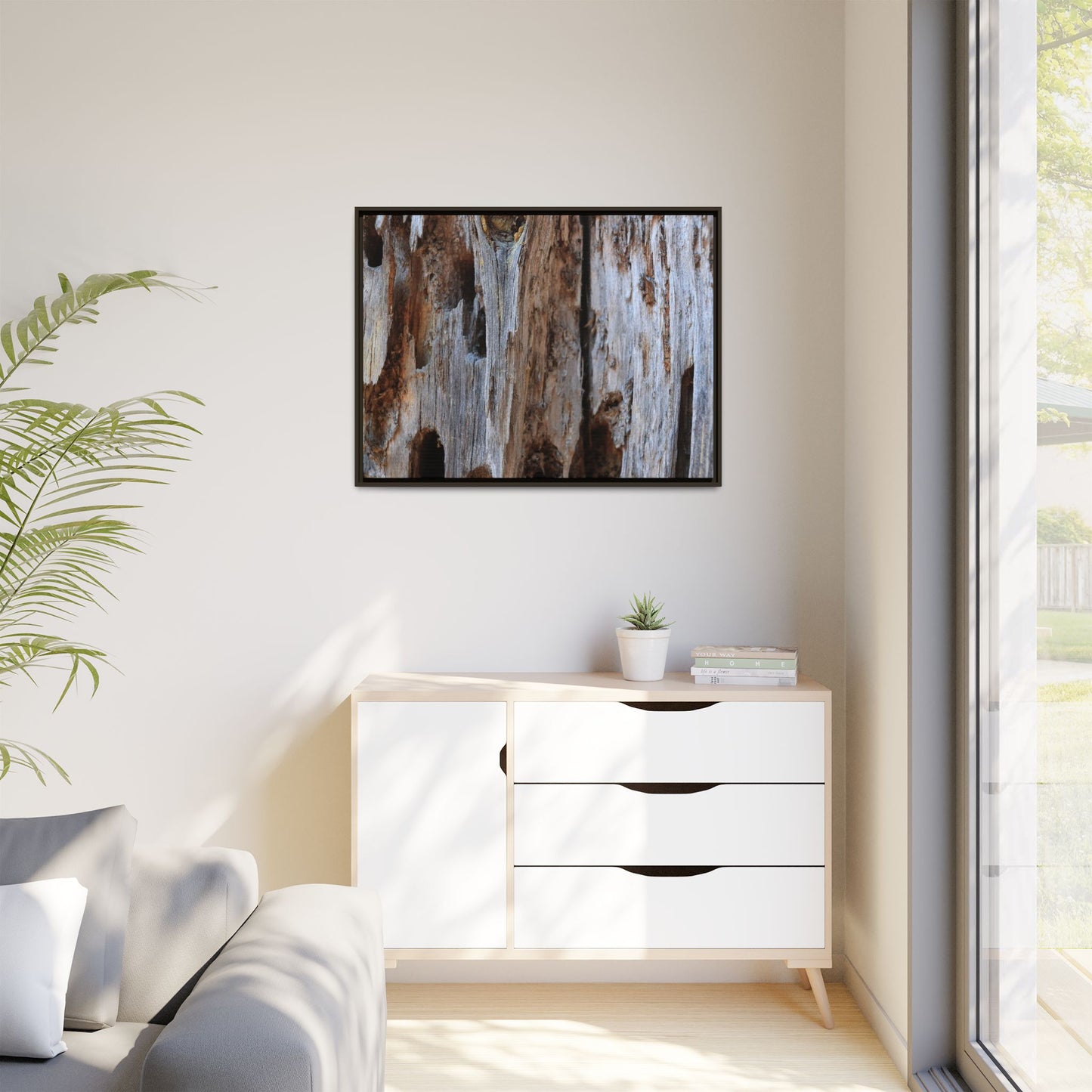 Decaying Splendor - Unique Stretched Canvas Wall Art