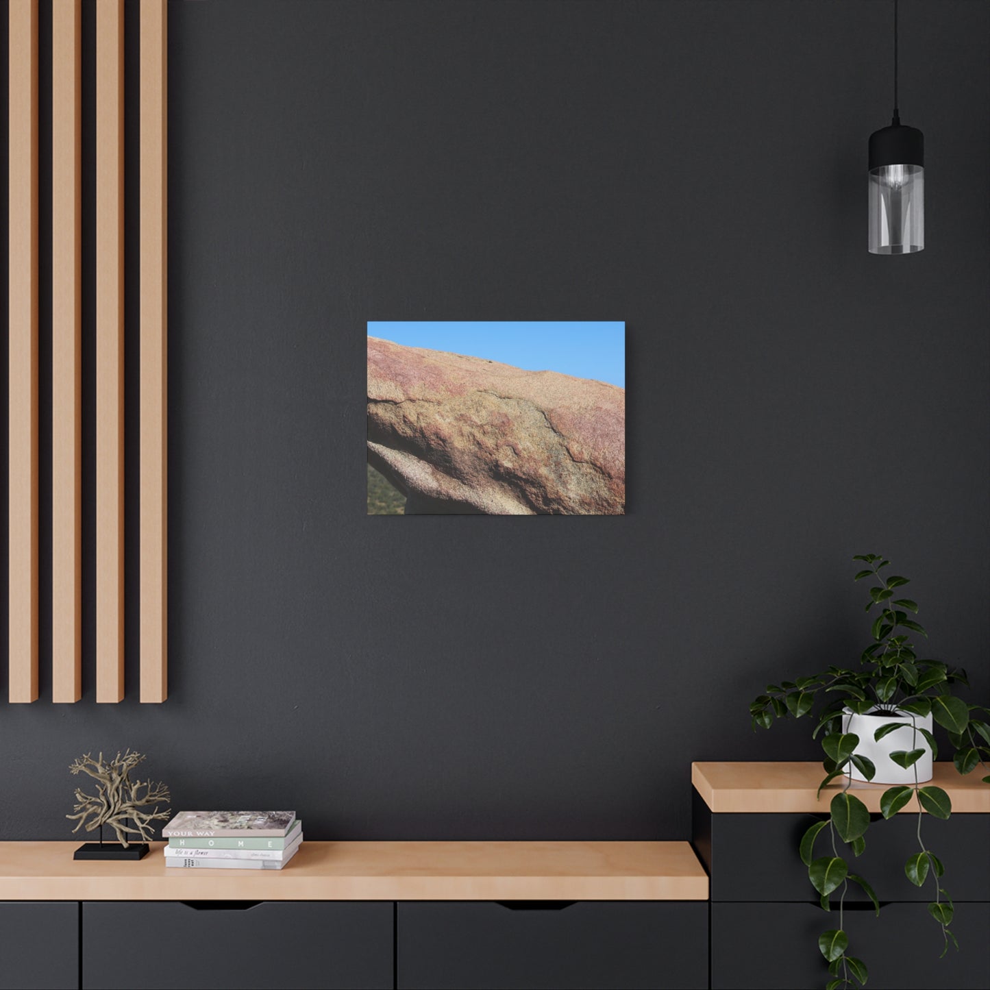 Stone Dreamer - Unique Frameless Canvas Wall Art