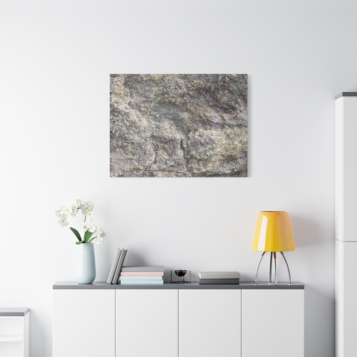Granite Memory - Unique Frameless Canvas Wall Art