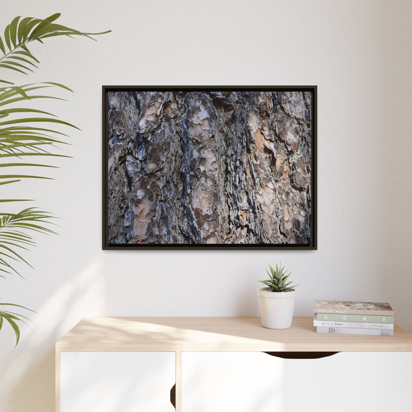Weathered Patterns - Unique Stretched Canvas Wall Art