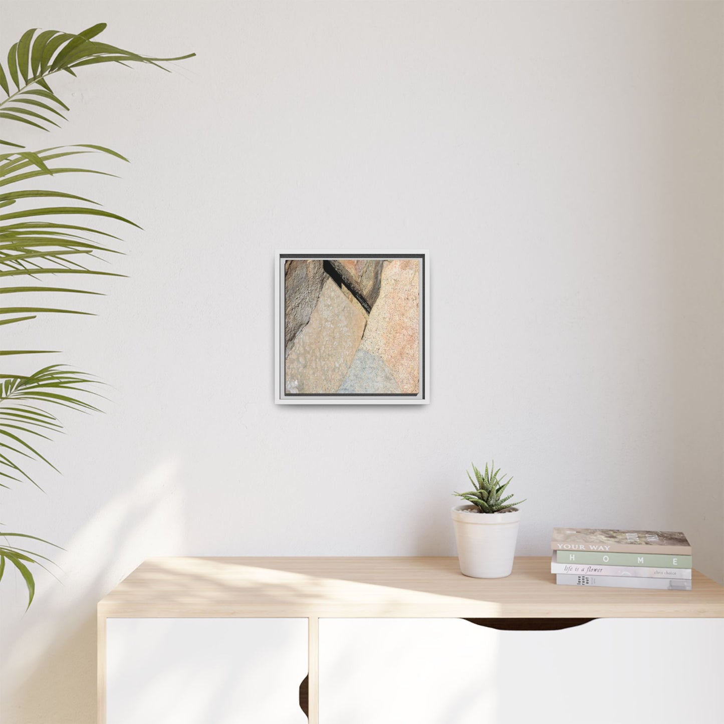 Rock Fragment - Unique Stretched Canvas Wall Art