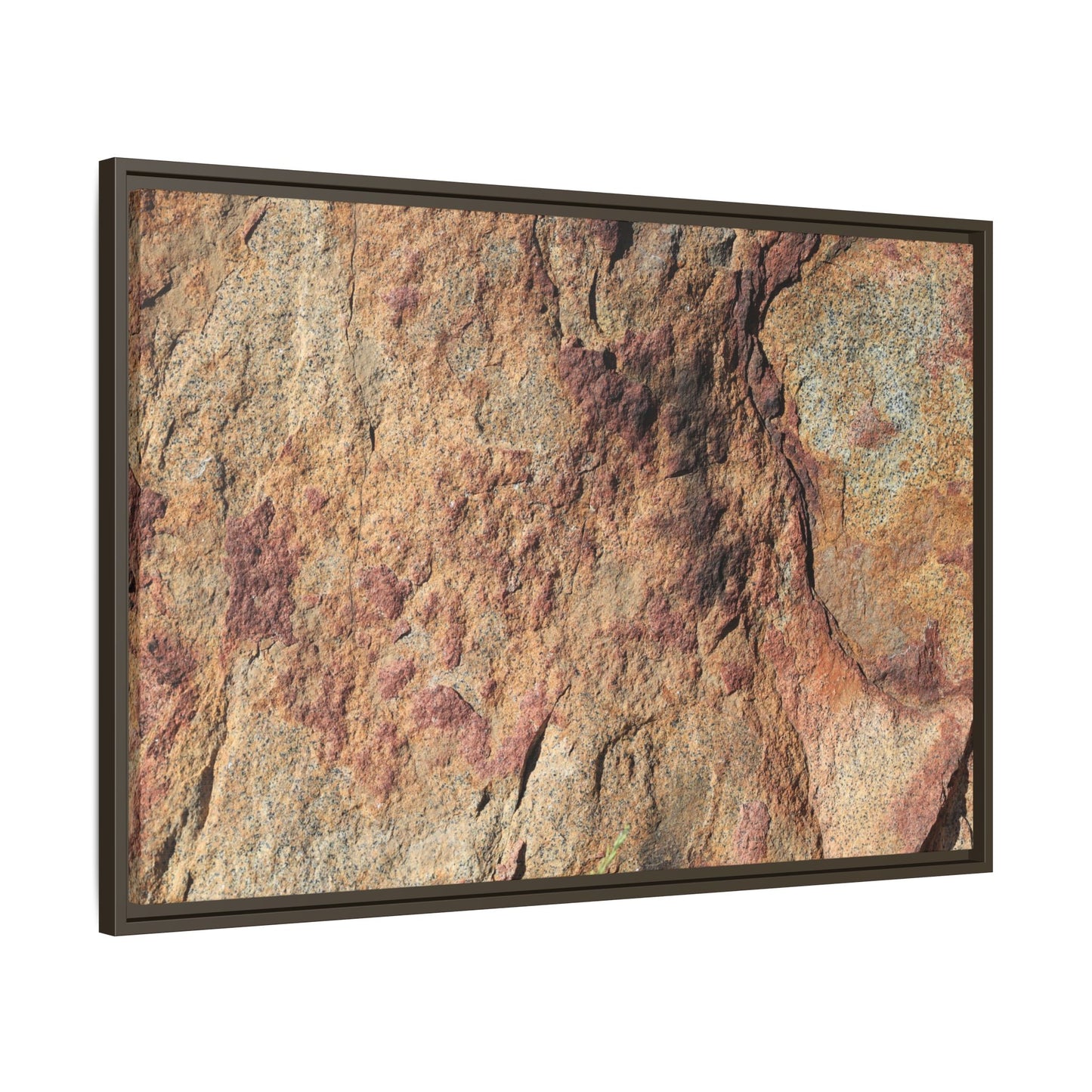 Russet Stone - Unique Stretched Canvas Wall Art