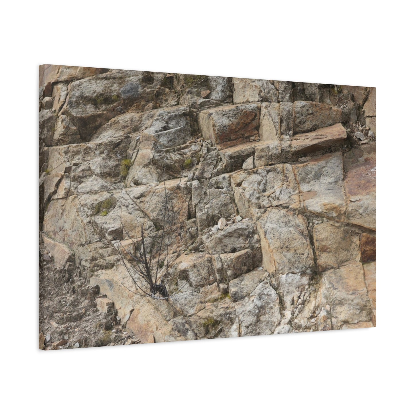 Broken Rock Canvas - Unique Frameless Canvas Wall Art
