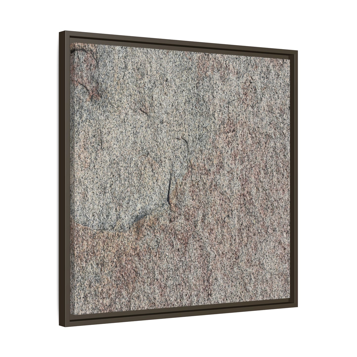 Fissured Stone - Unique Stretched Canvas Wall Art