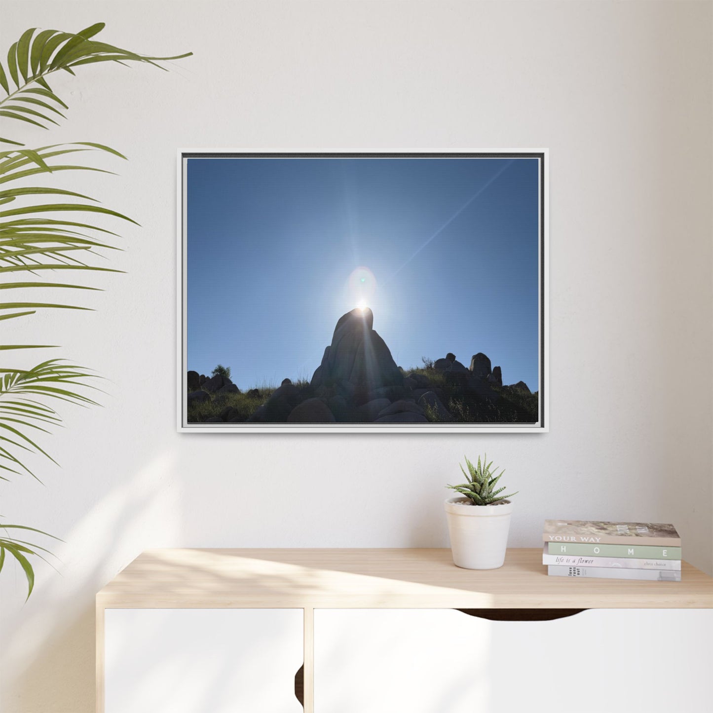 Sunburst - Unique Stretched Canvas Wall Art