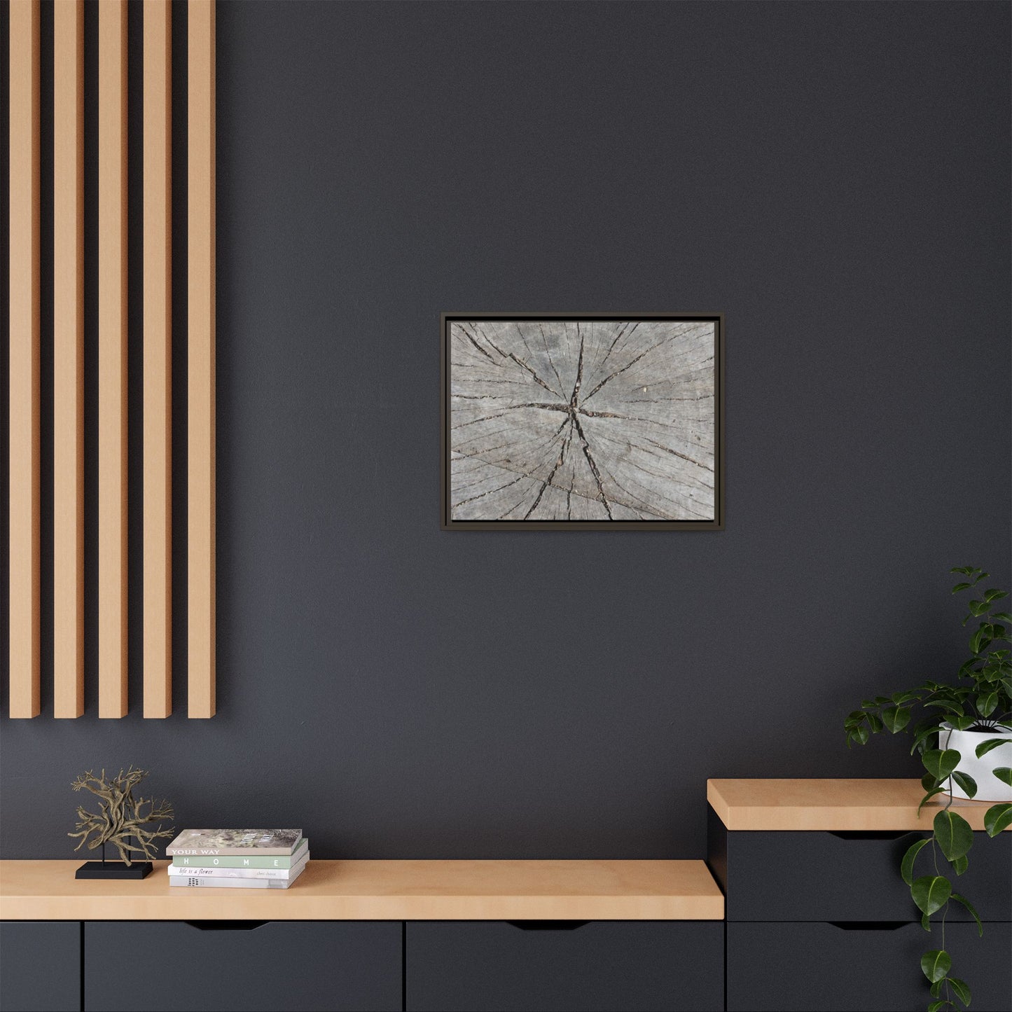 Fractured Memories - Unique Stretched Canvas Wall Art