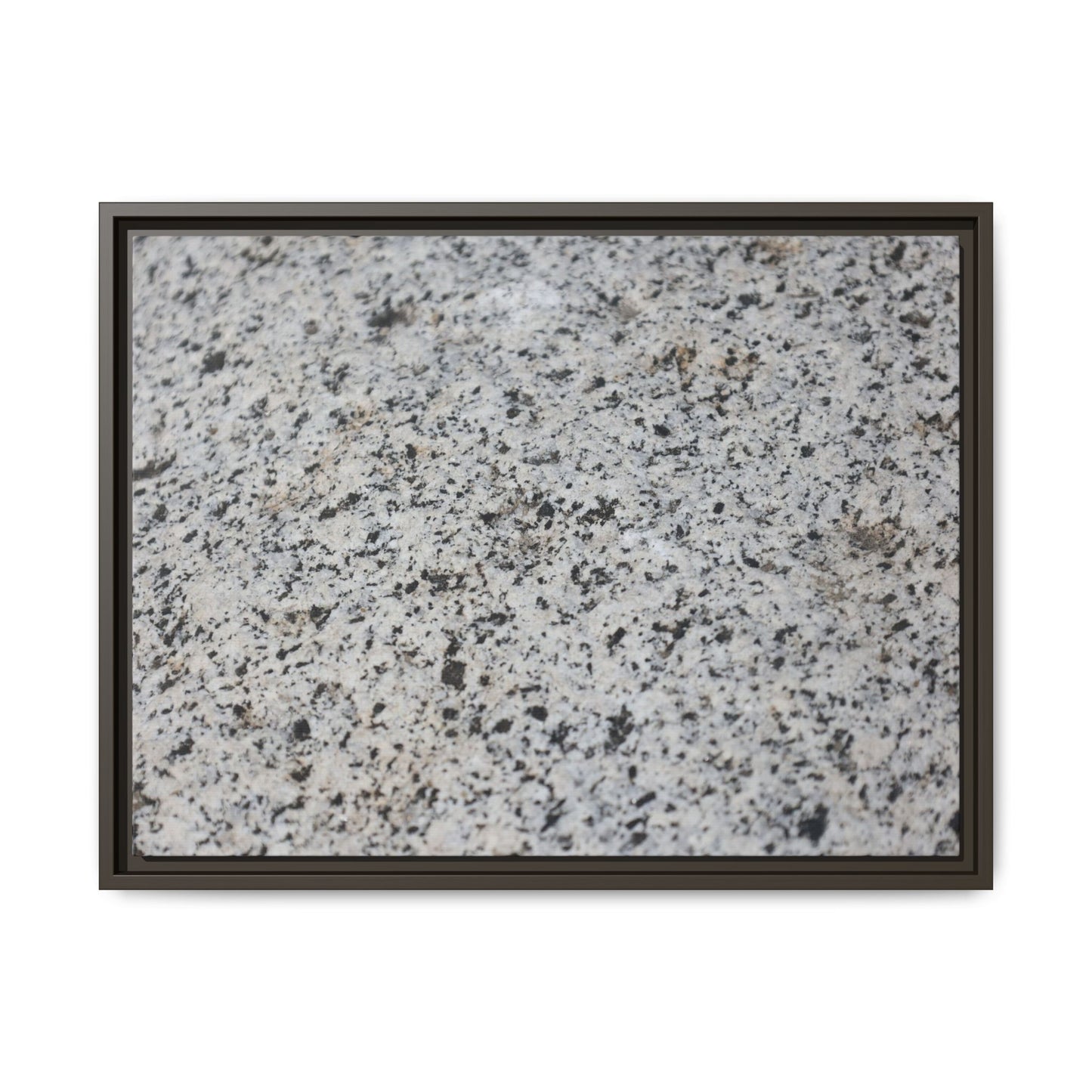 Monochrome Mosaic - Unique Stretched Canvas Wall Art