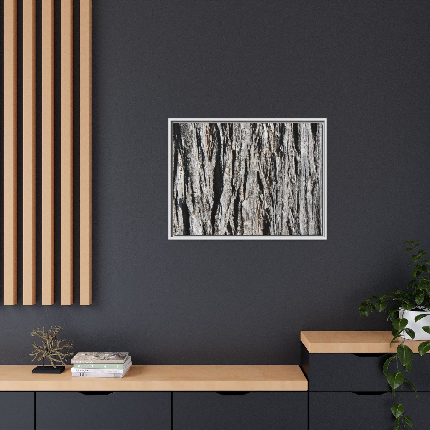 Nature's Abstract - Unique Stretched Canvas Wall Art