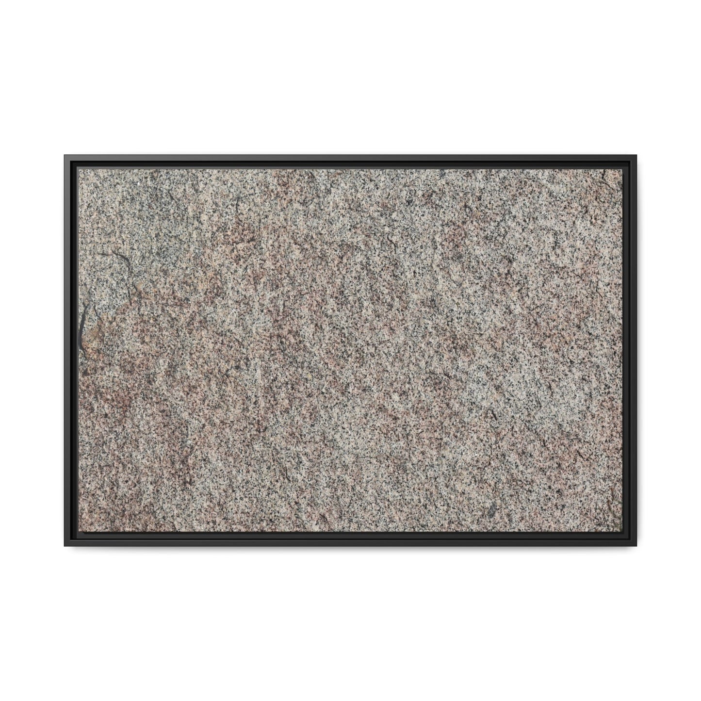 Granular Whispers - Unique Stretched Canvas Wall Art