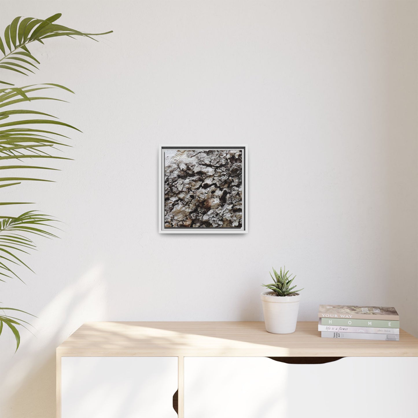 Cracked Terrain - Unique Stretched Canvas Wall Art