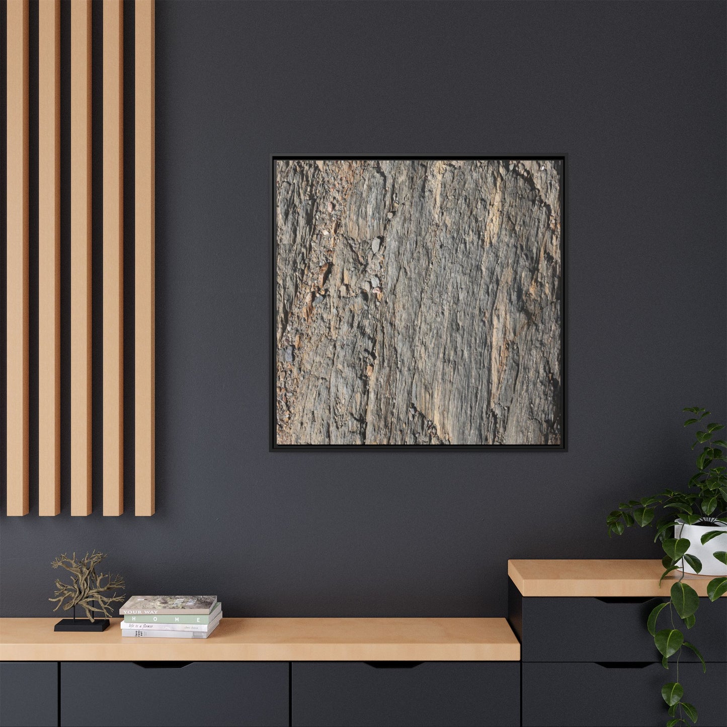 Textured Earth - Unique Stretched Canvas Wall Art