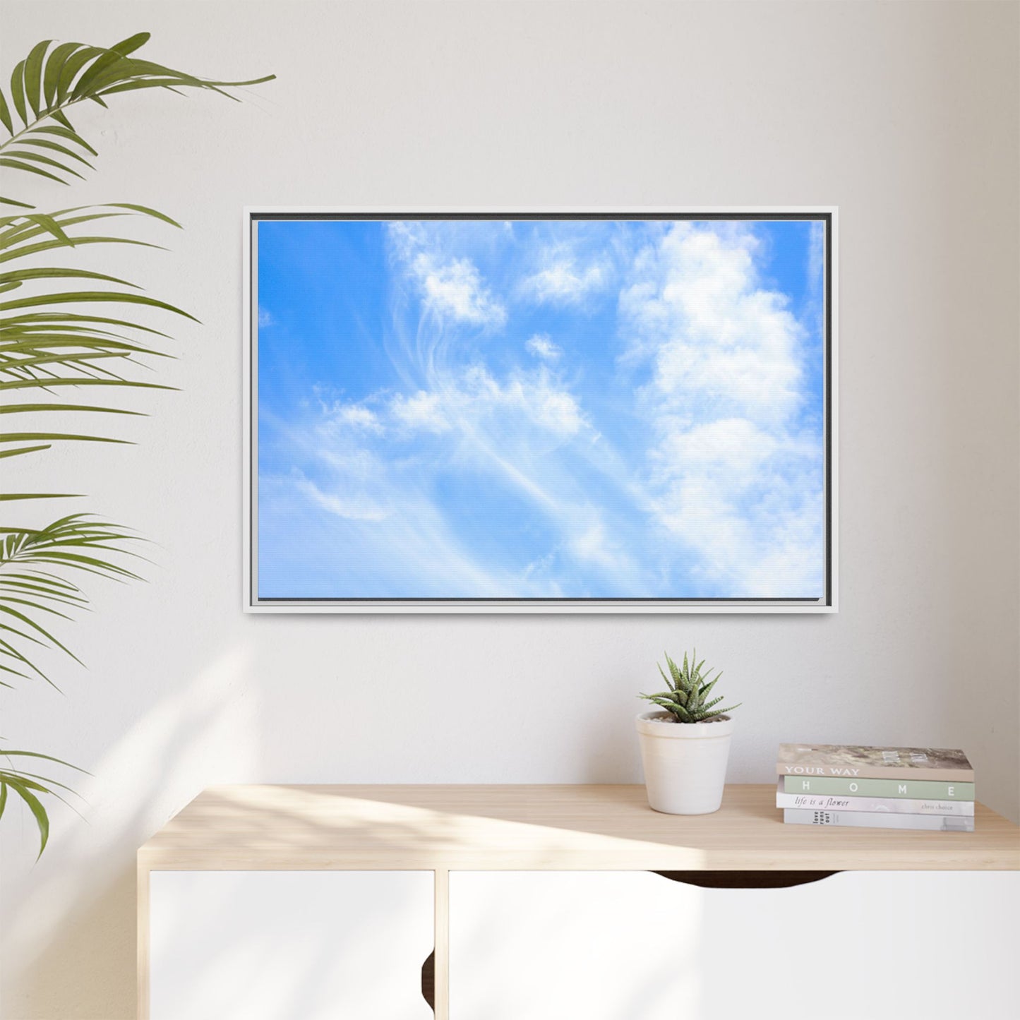 Azure Dreaming - Unique Stretched Canvas Wall Art
