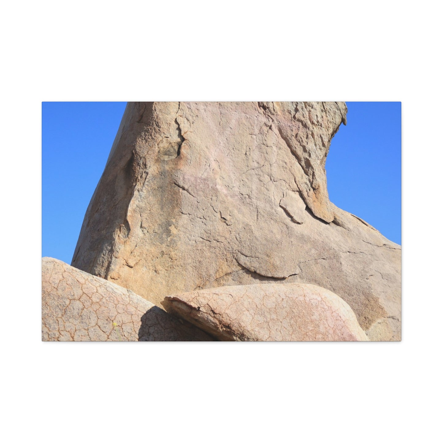 Boulder's Embrace - Unique Frameless Canvas Wall Art