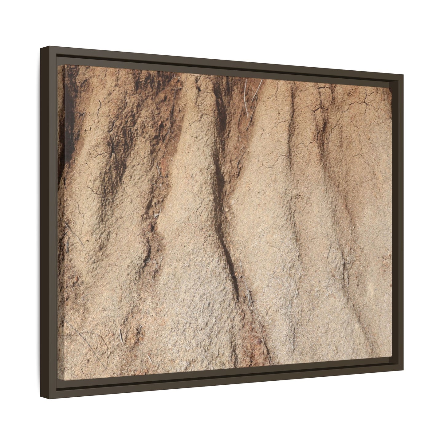 Eroded Canyon Walls - Unique Stretched Canvas Wall Art