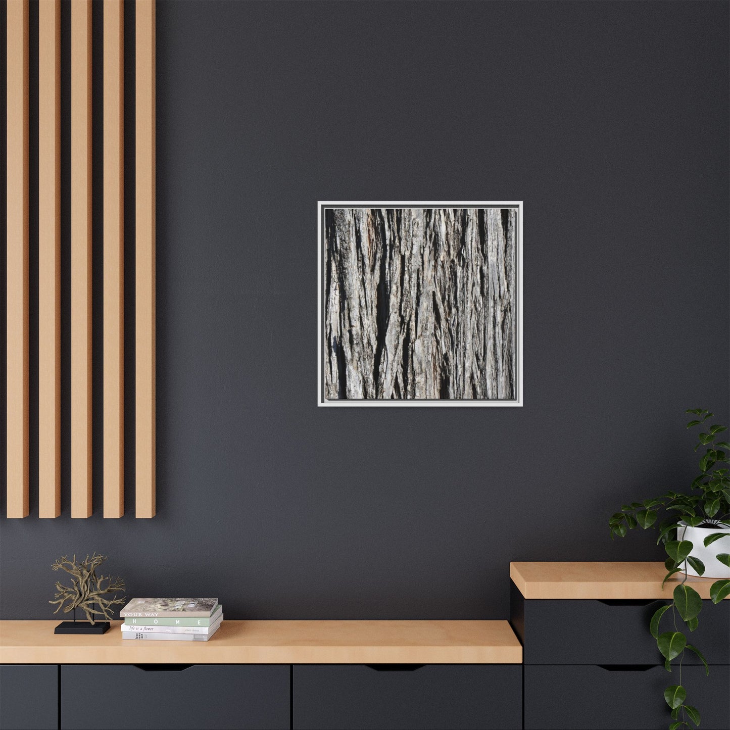 Nature's Abstract - Unique Stretched Canvas Wall Art