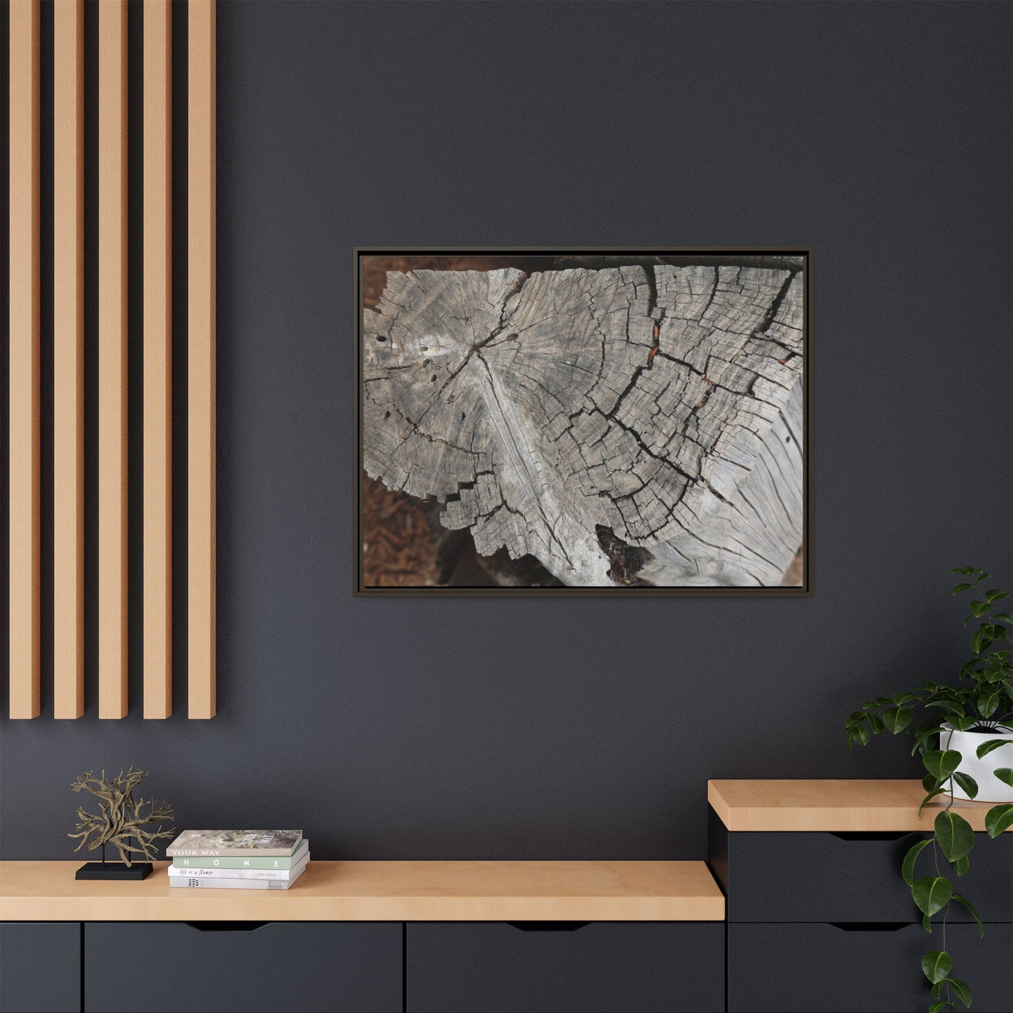Time's Signature - Unique Stretched Canvas Wall Art