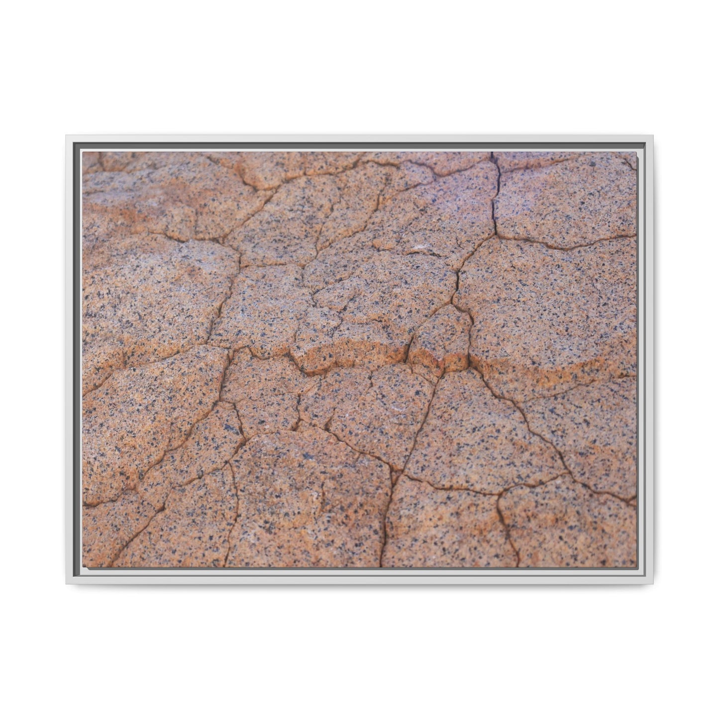Fragmented Earth - Unique Stretched Canvas Wall Art