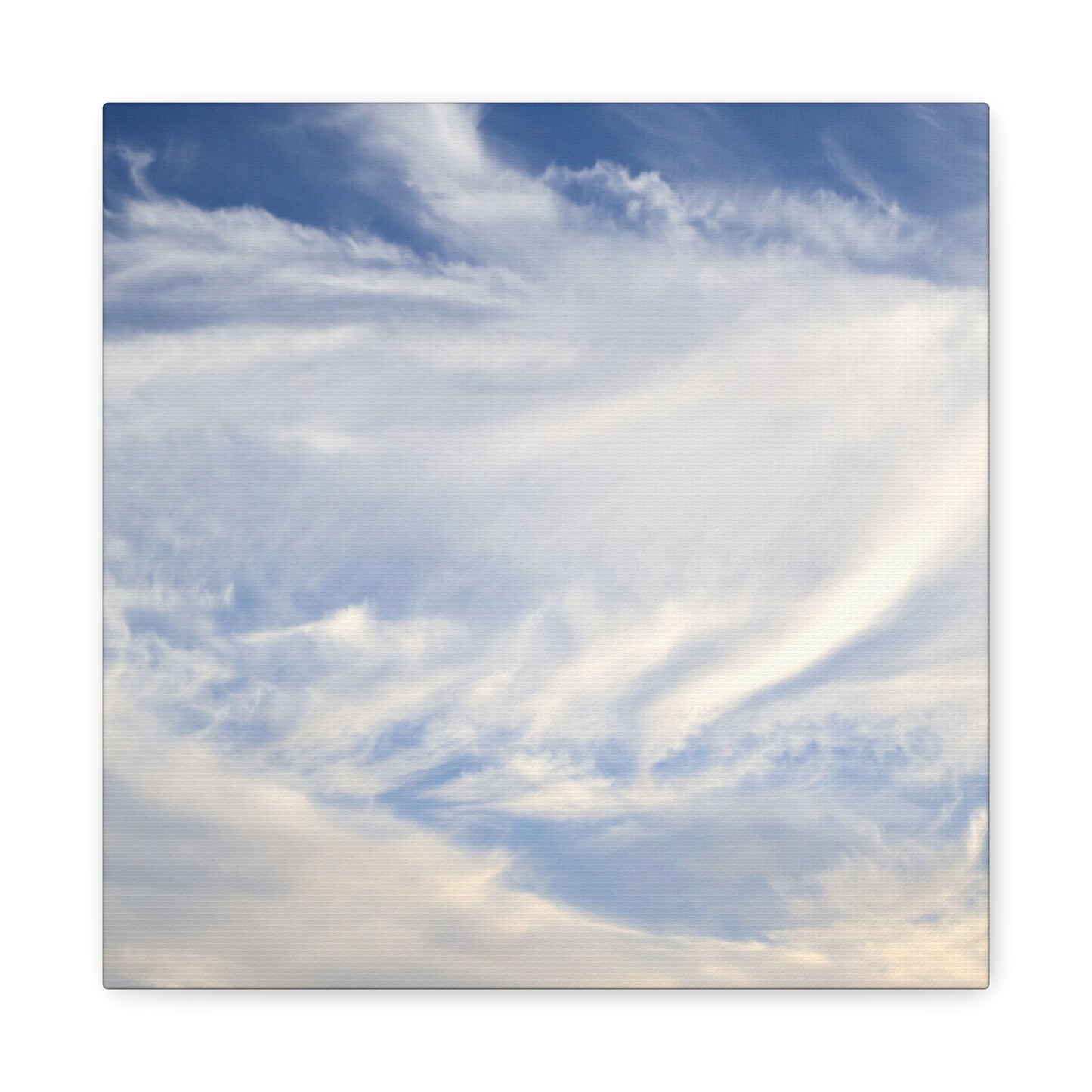 Whispers of Celestial Breath - Unique Frameless Canvas Wall Art