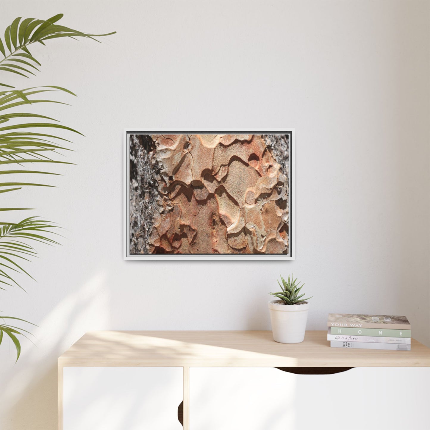 Rust and Stone - Unique Stretched Canvas Wall Art