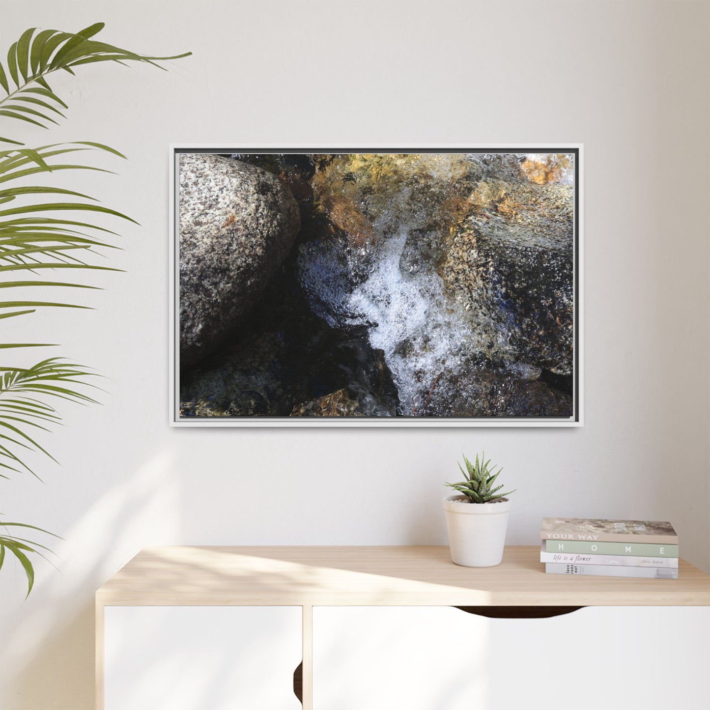 Nature's Turbulence - Unique Stretched Canvas Wall Art