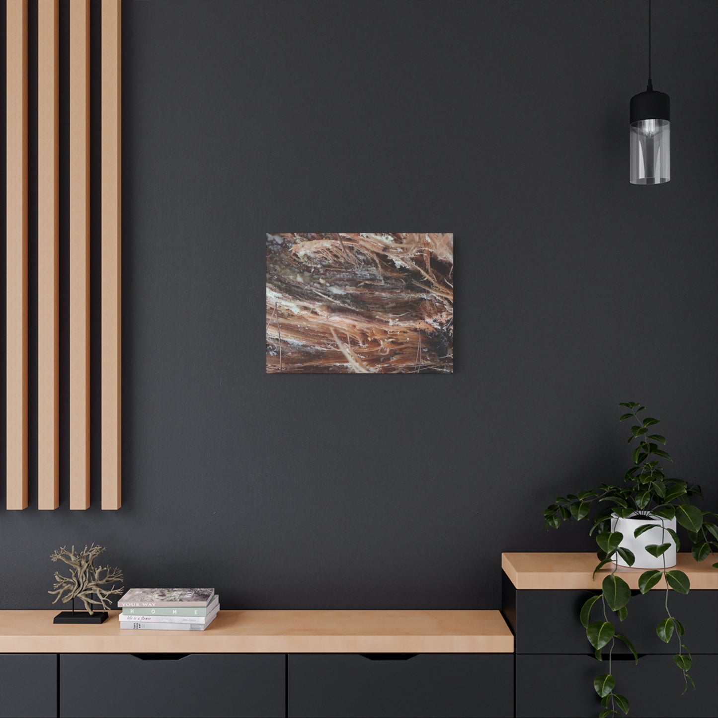 Decaying Whispers - Unique Frameless Canvas Wall Art