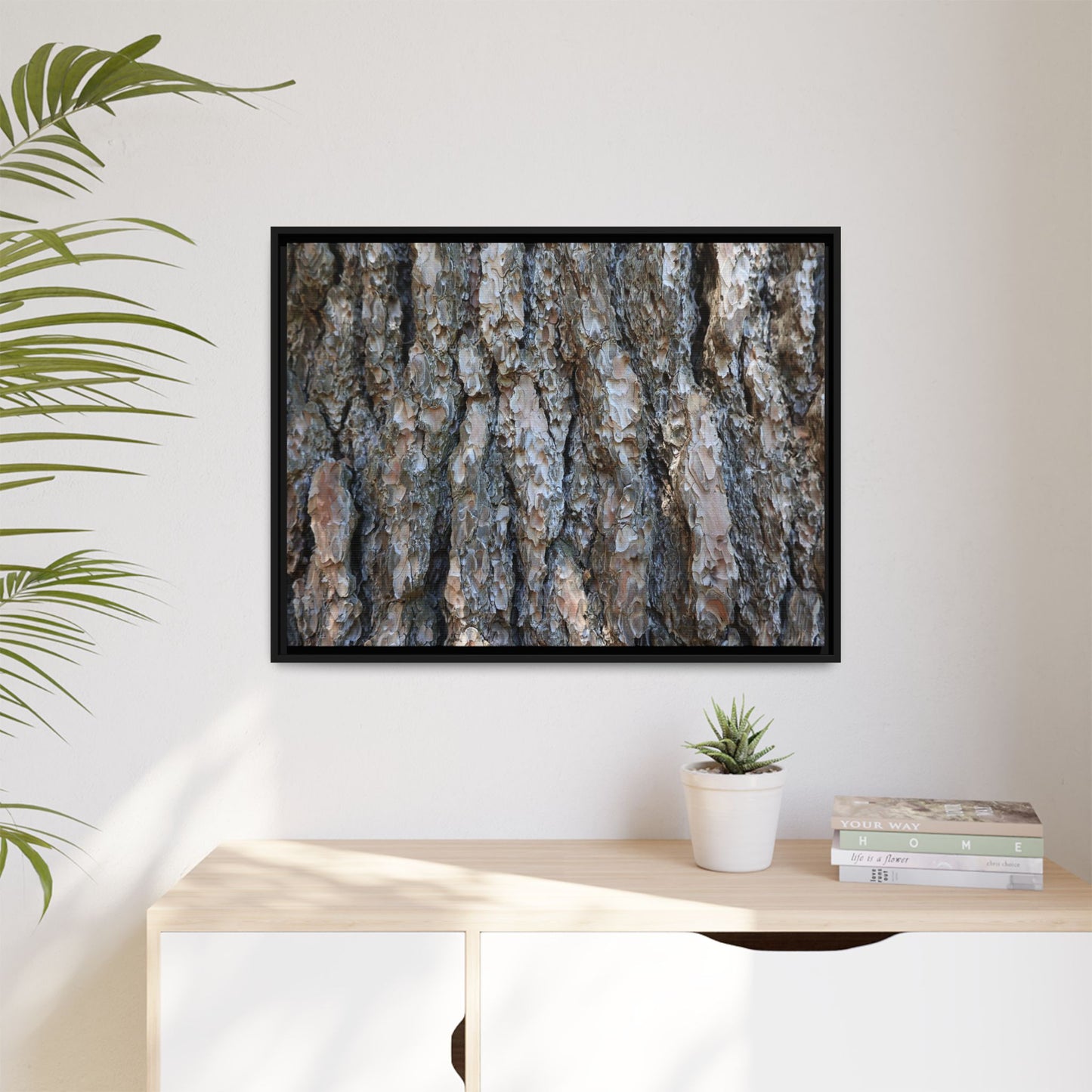 Bark Whispers - Unique Stretched Canvas Wall Art