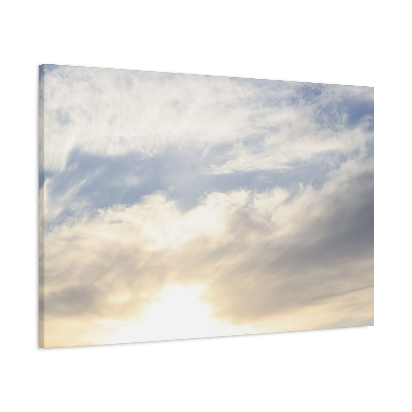 Whispers of Ethereal Light - Unique Frameless Canvas Wall Art