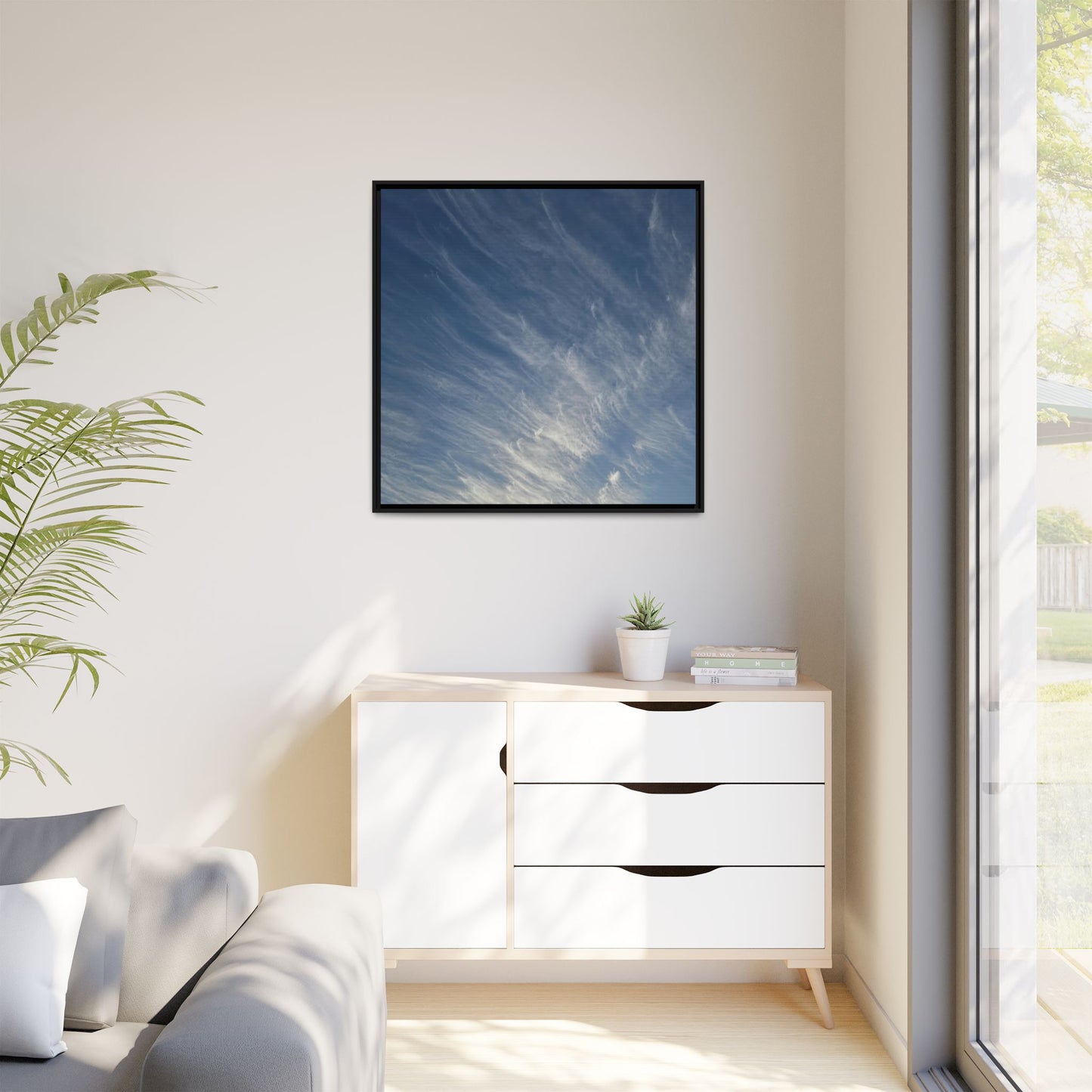 Whispers of Wind - Unique Stretched Canvas Wall Art