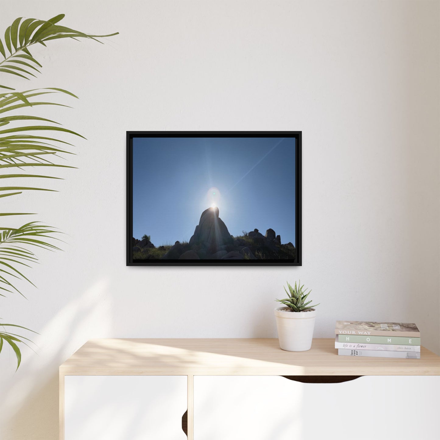 Sunburst - Unique Stretched Canvas Wall Art