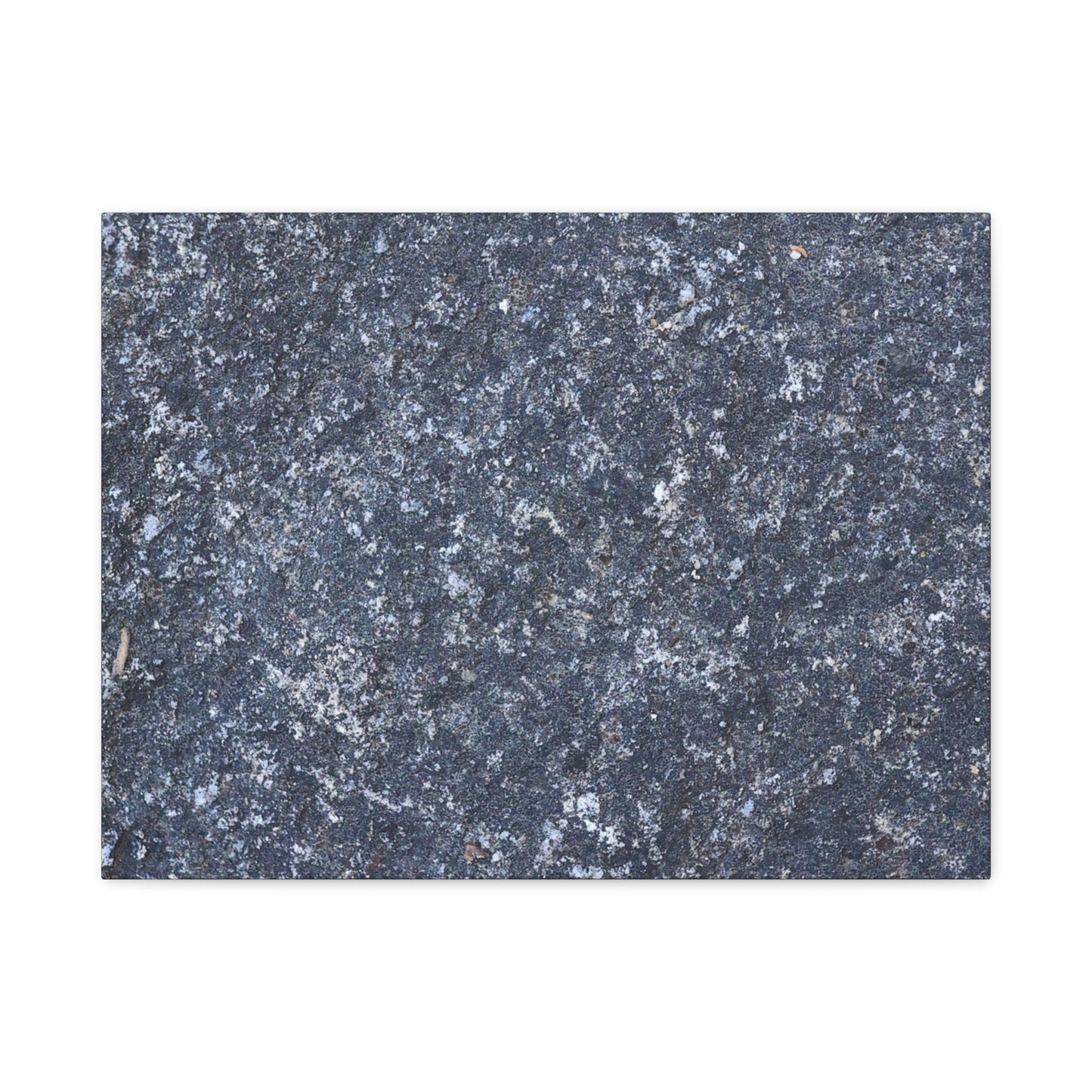 Frozen Whispers of Stone - Unique Frameless Canvas Wall Art
